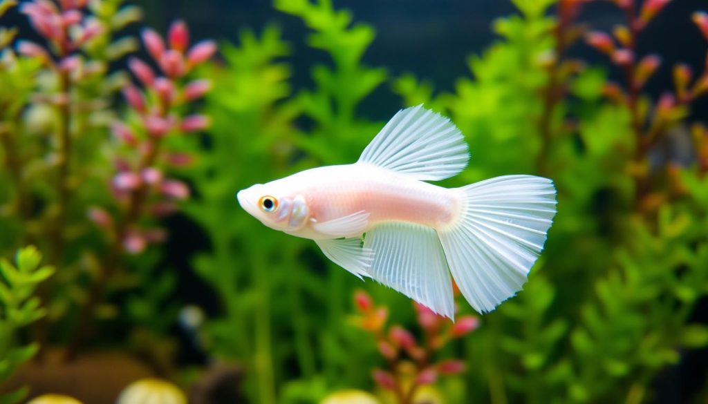 Albino Silverado Guppy