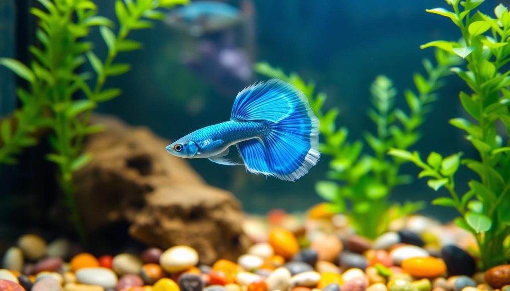 Blue Tarzan Guppy