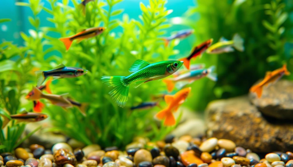 Guppy varieties