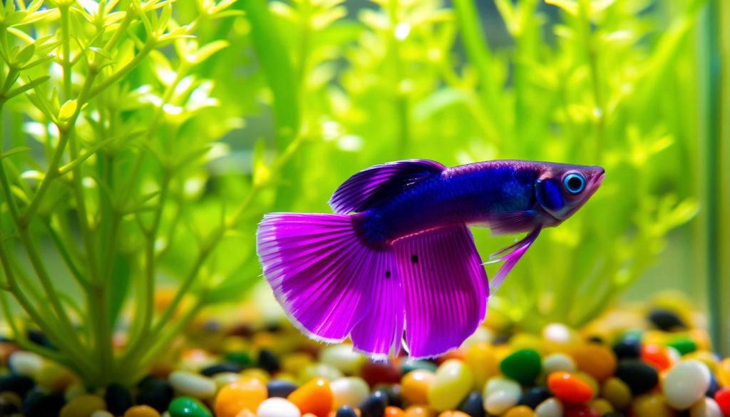 Purple Moscow Guppy