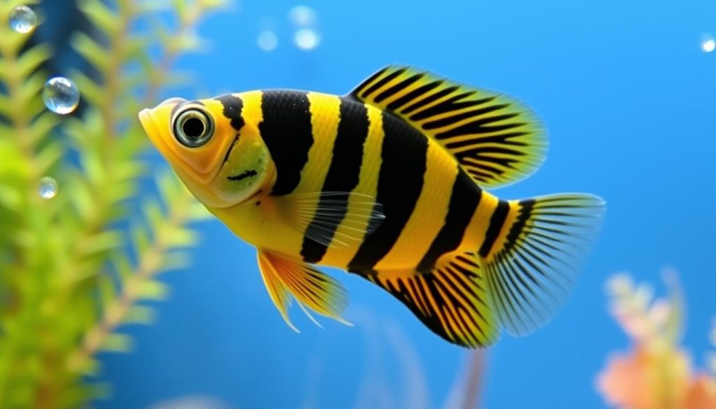 Siam Yellow Tiger Guppy