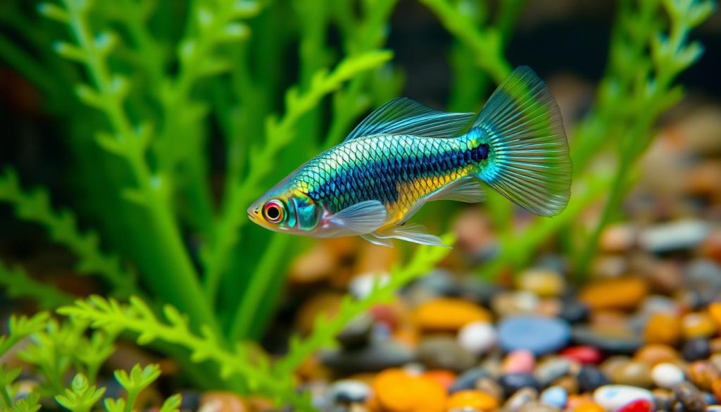 japanese blue grass guppy